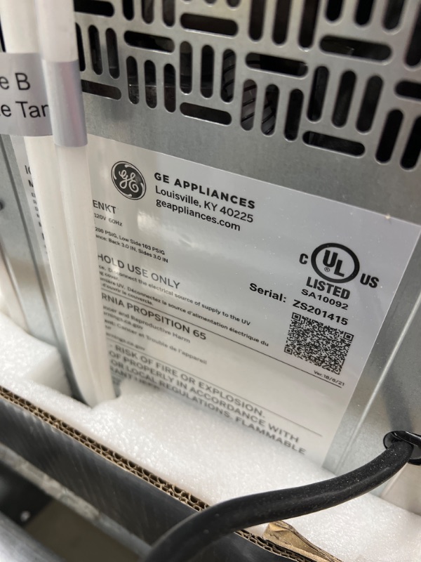 Photo 5 of GE Profile Opal | Countertop Nugget Ice Maker with Side Tank | Portable Ice Machine Makes up to 24 lbs. of Ice Per Day | Stainless Steel Finish
