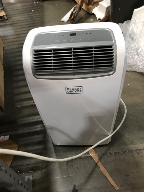 Photo 3 of BLACK+DECKER BPACT10WT AC with Remote Control Portable Air Conditioner, 10,000 BTU, White
