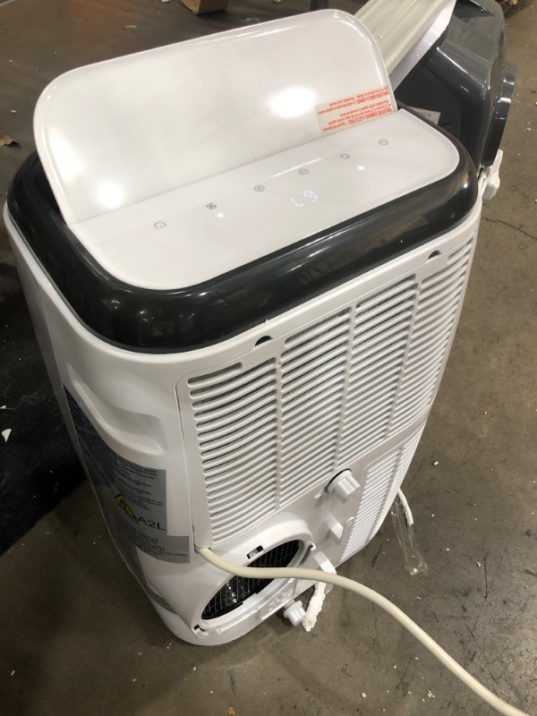 Photo 3 of ***PARTS ONLY*** BLACK+DECKER 12,000 BTU Portable Air Conditioner with Heat and Remote Control, White
