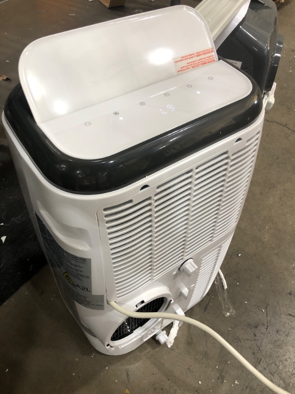 Photo 3 of BLACK+DECKER 12,000 BTU Portable Air Conditioner with Heat and Remote Control, White
