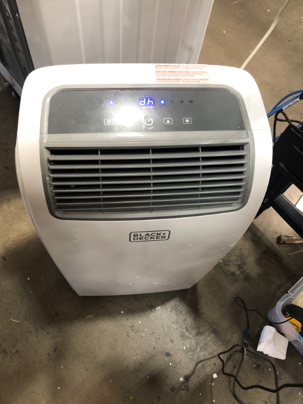 Photo 2 of NON FUNCTIONAL -BLACK+DECKER BPACT10WT AC with Remote Control Portable Air Conditioner, 10,000 BTU, White