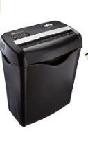 Photo 1 of Amazon Basics 6-Sheet Cross-Cut Paper and Credit Card Home Office Shredder