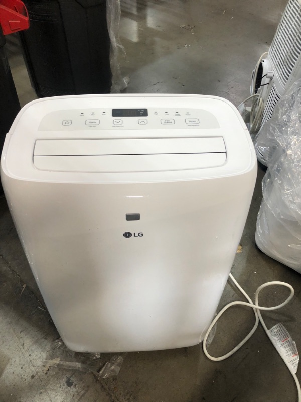 Photo 4 of *NONFUNCTIONAL* 6,000 BTU (DOE) 115-Volt Portable Air Conditioner with Dehumidifier Function and LCD Remote in White