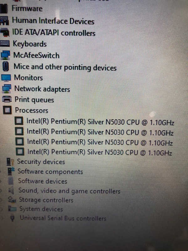 Photo 3 of HP 15.6 Laptop with Windows Home in S Mode  Intel Pentium Processor - 8GB RAM - 256GB SSD Storage  Silver (15-dy0025tg)