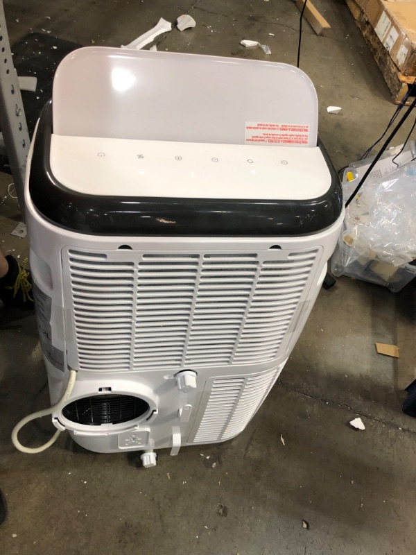Photo 5 of **Parts Only***DOES NOT BLOW AIR* Black+decker 8,000 BTU Portable Air Conditioner with Remote Control, White