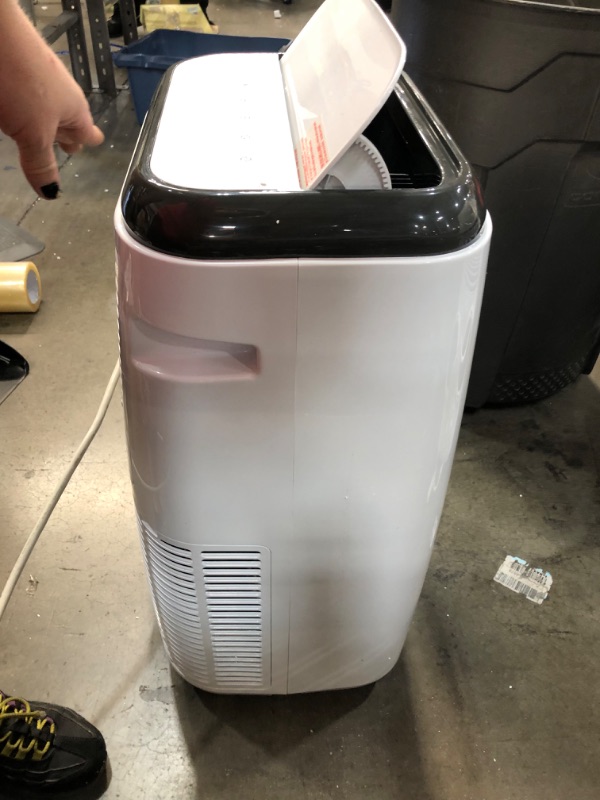 Photo 4 of 10,000 BTU; 6,000 BTU (SACC/CEC) Portable Air Conditioner with Double Motor, Dehumidifier and Remote, White