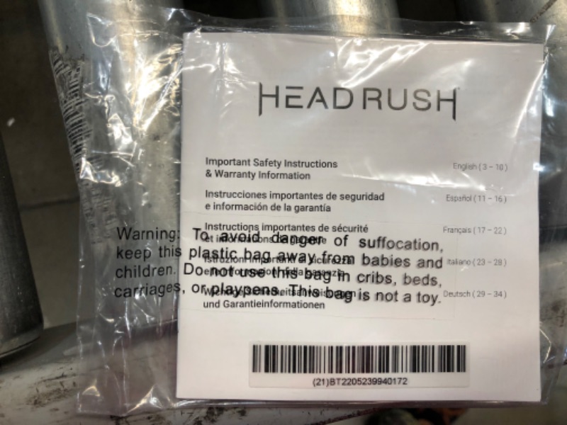 Photo 3 of HeadRush 2000W Speaker for Guitar Multi-FX and Amplifier Modeling