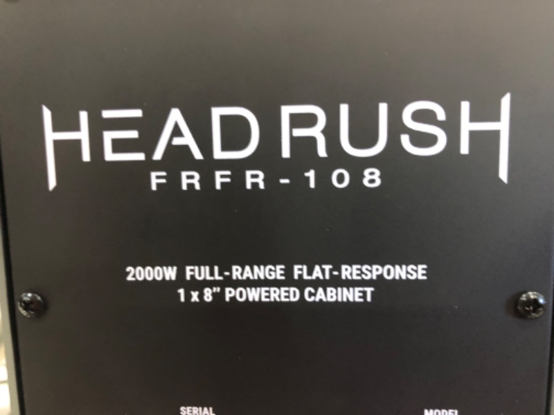 Photo 2 of HeadRush 2000W Speaker for Guitar Multi-FX and Amplifier Modeling