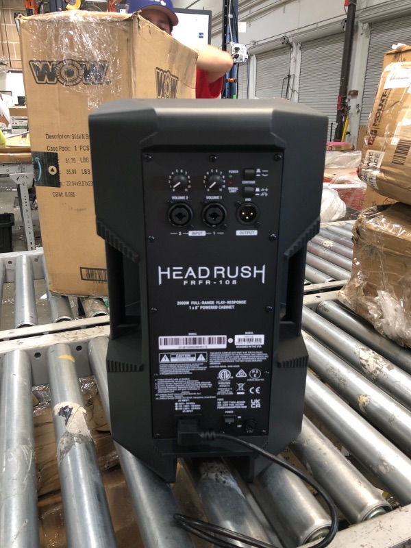 Photo 8 of HeadRush 2000W Speaker for Guitar Multi-FX and Amplifier Modeling