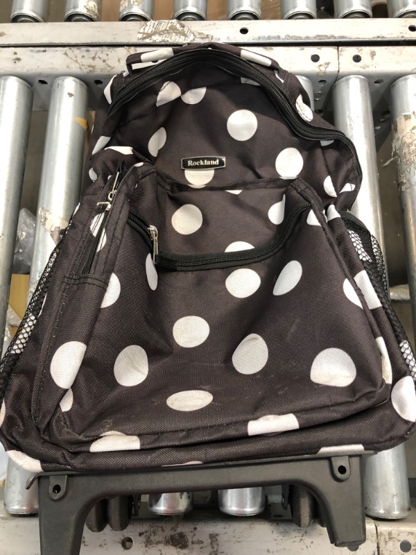 Photo 2 of Rockland Double Handle Rolling Backpack