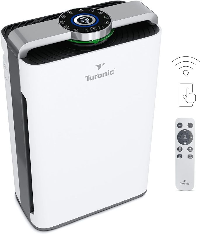 Photo 1 of ***PARTS ONLY***  Turonic PH950 - Hepa Air Purifiers for Home w/ Humidifier, Large Room Air Cleaner up to 2500 Sq Ft, 8-Stage Purification w/ True Hepa 13 Filter, UV-A Light & Ionizer, Smart Auto Mode, Wi-Fi control
