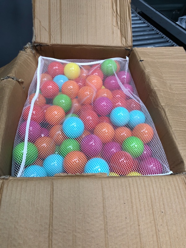 Photo 1 of BalanceFrom Fitness 2.3 in 400 Crush Proof Play Pit Balls with Storage Bag
