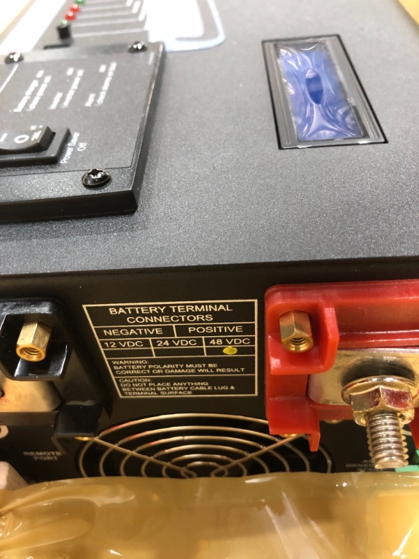 Photo 1 of 4000W Peak12000W 48V Pure Sine Wave Inverter Charger Split Phase 240V Input 120V 240V Output Low Frequency Solar Power Inverter Converter with LCD Display Manufactured by SunGoldPowerCo.,Ltd
