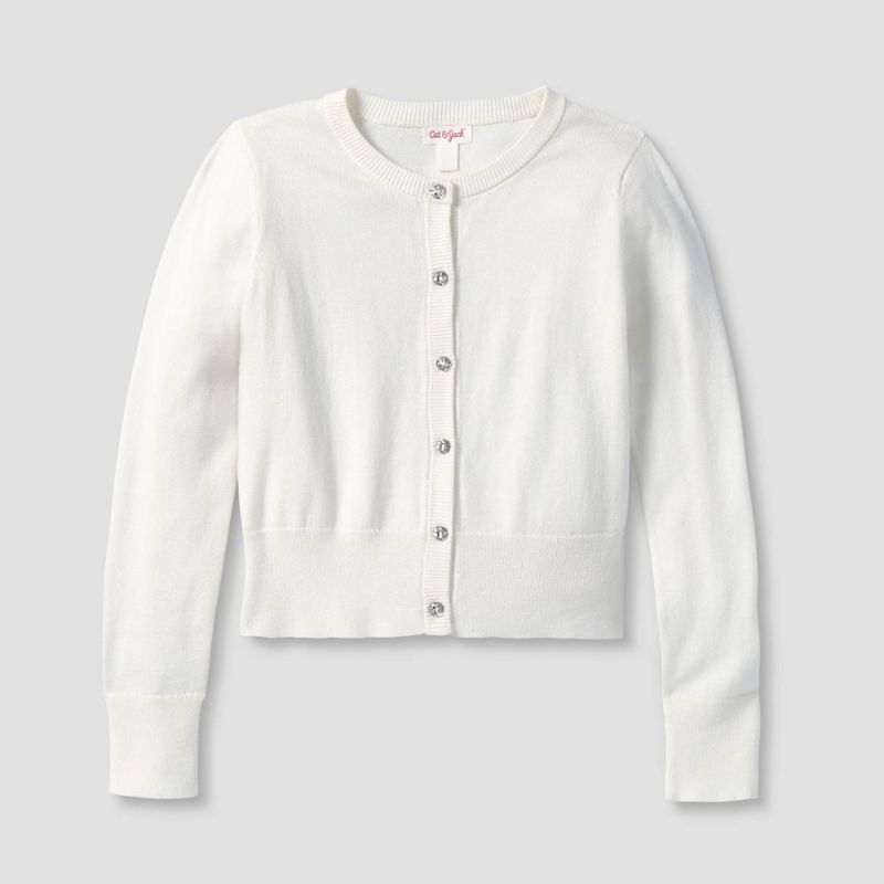 Photo 1 of 2 pack - Girl' Button-Down Cardigan - Cat & Jack™ - XS
