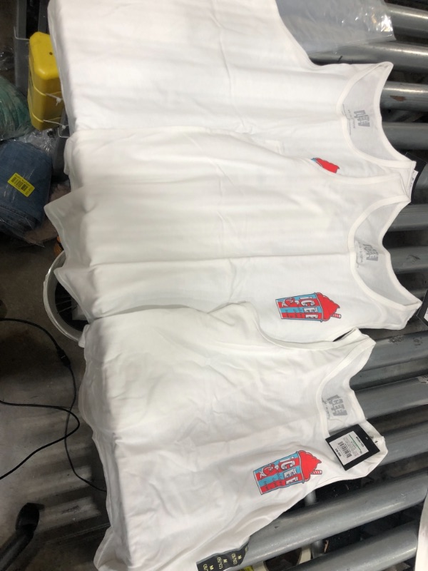 Photo 1 of 3 pack - white icee cherry tank top - 2 Large // 1 medium 