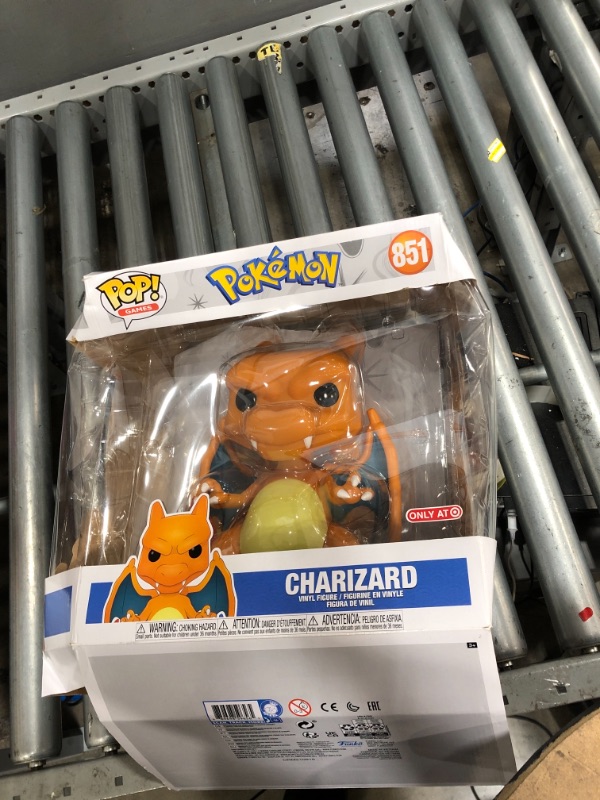 Photo 2 of ***Box is damaged - Funko Pokemon Charizard Pop Vinyl Figure Toy, 10-Inch
