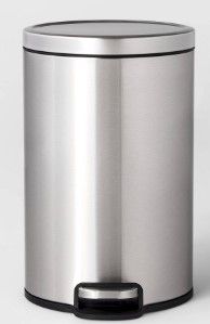 Photo 1 of 12L Round Step Trash Can - Brightroom™
