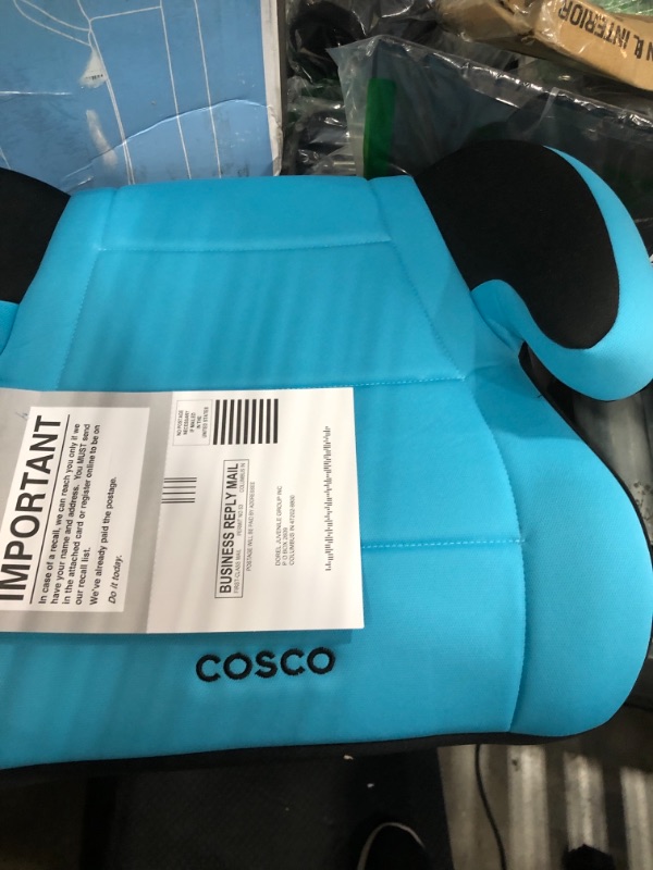 Photo 2 of Cosco Topside Backless Booster Car Seat, Turquoise