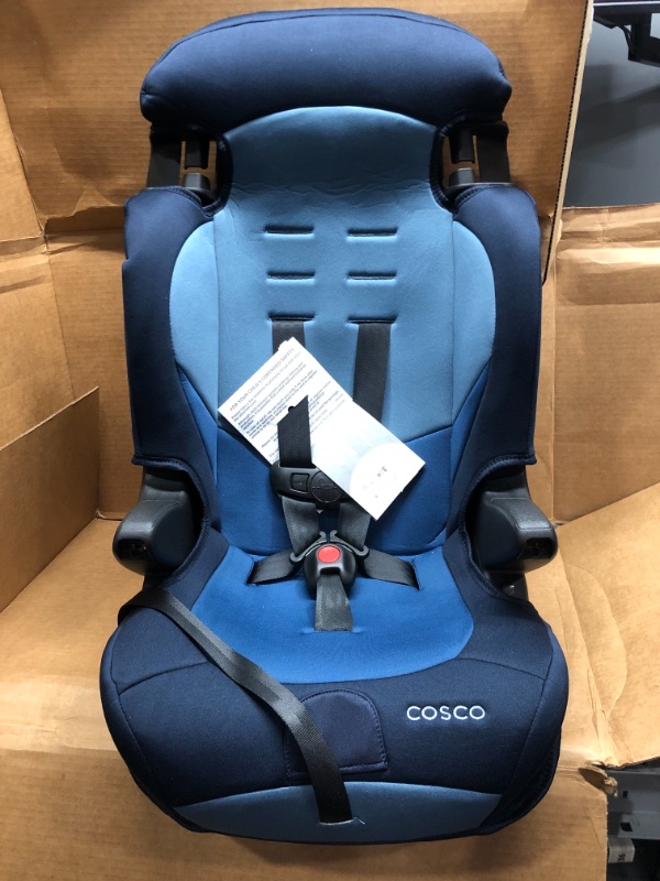 Photo 3 of Cosco Finale DX 2 in 1 Booster Car Seat Sport Blue