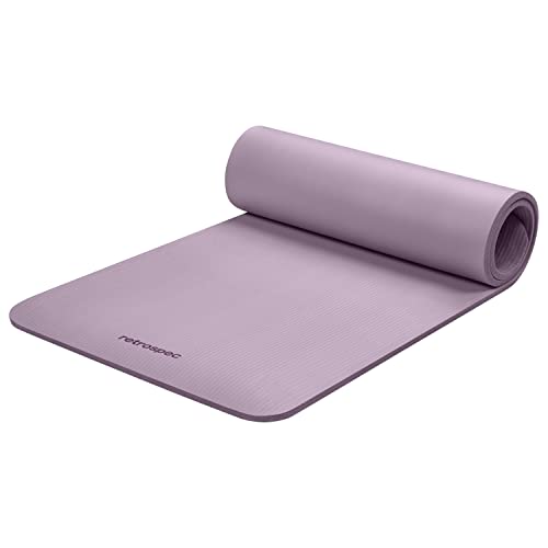 Photo 1 of RETROSPEC Solana Yoga Mat in Violet Haze, 72" x 24" x ½"