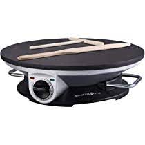 Photo 1 of Health and Home No Edge Crepe Maker - 13 Inch Crepe Maker & Electric Griddle - Non-stick Pancake Maker- Crepe Pan
