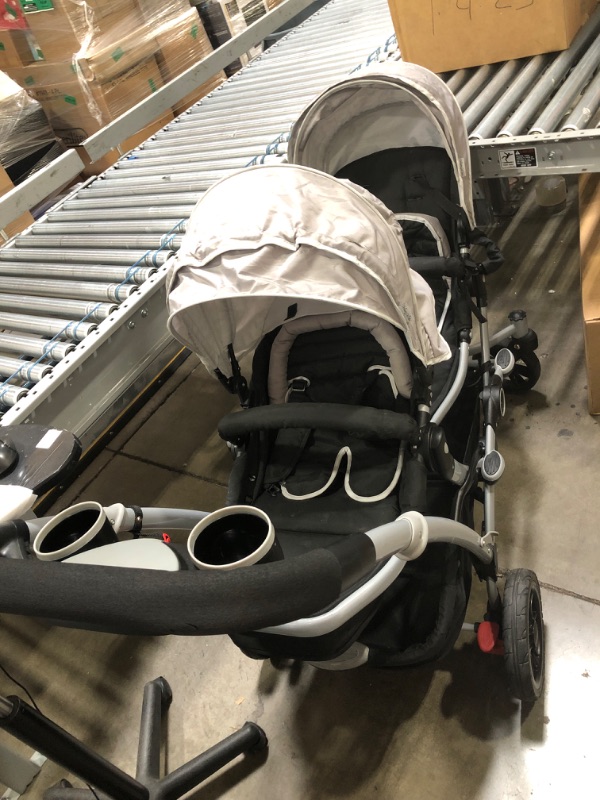 Photo 3 of Dream on Me Track Tandem Stroller Face to Face Edition  grey