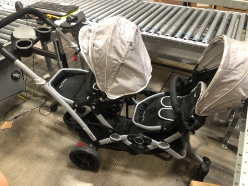 Photo 2 of Dream on Me Track Tandem Stroller Face to Face Edition  grey