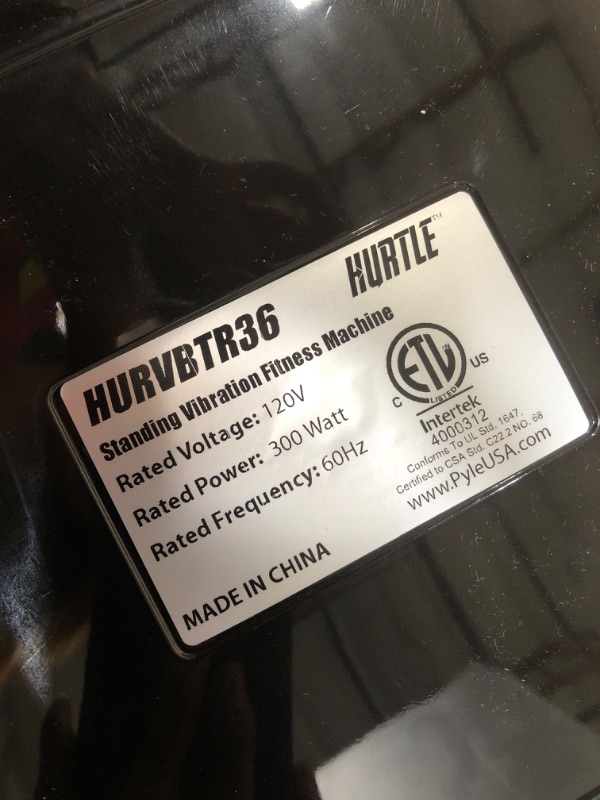 Photo 1 of Hurtle Fitness Vibration Platform Machine