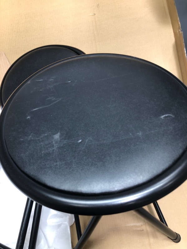 Photo 1 of 18" tall bar stool set of 2