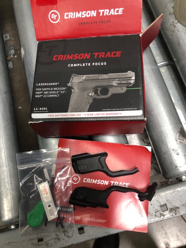 Photo 2 of Crimson Trace LG-459 Laserguards with Heavy Duty Construction and Instinctive Activation for Smith and Wesson M and P9EZ