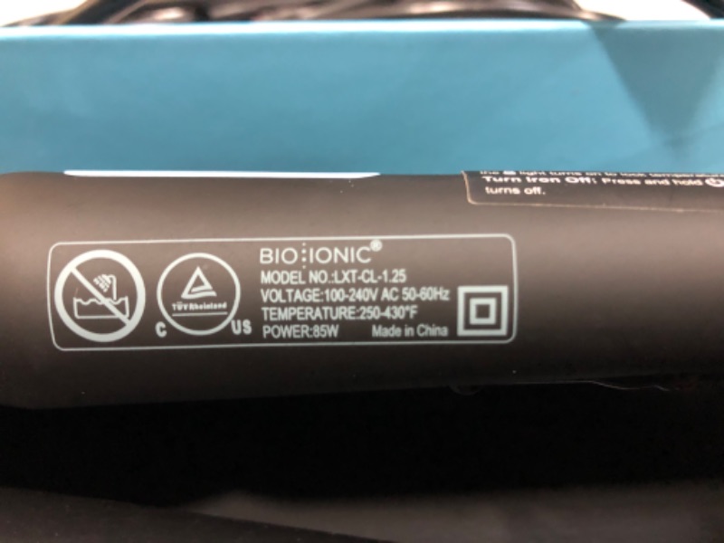 Photo 3 of Bio Ionic Long Barrel Styler Pro 1.25" Curling Iron