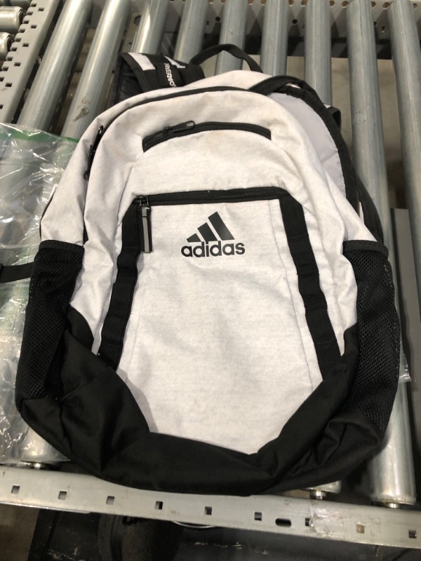 Photo 2 of adidas Unisex-Adult Excel Backpack, Jersey White/Black, One Size
