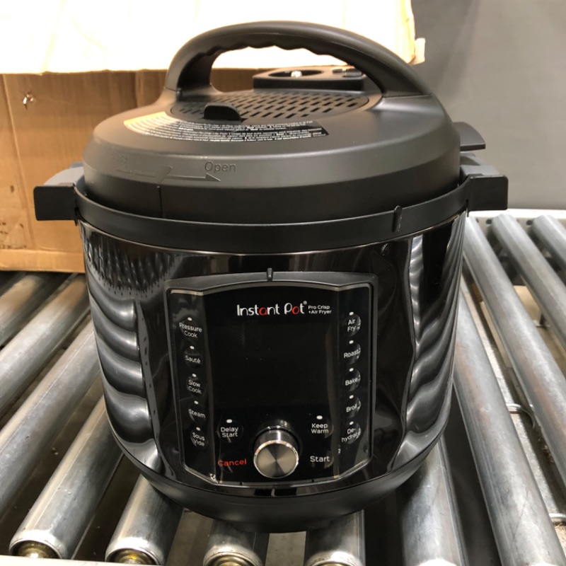 Photo 2 of Instant Pot Pro Crisp 11-in-1 Air Fryer and Electric Pressure Cooker