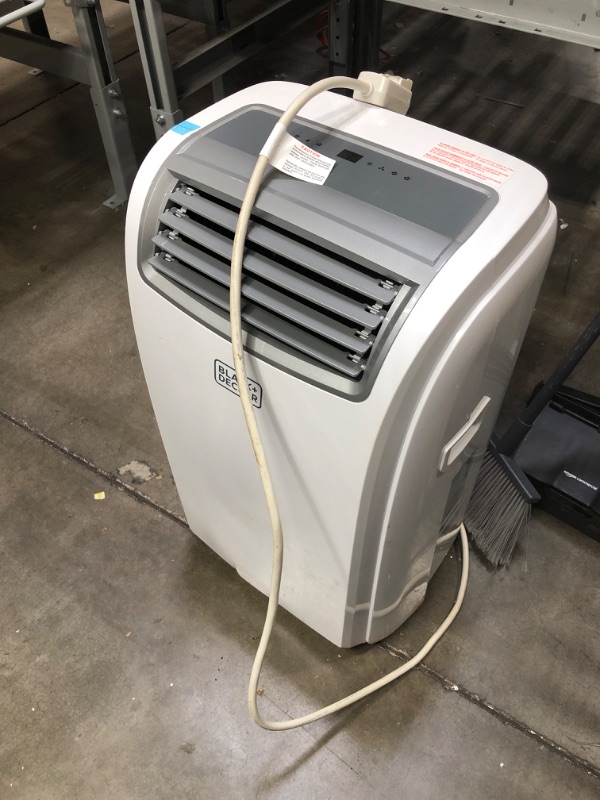 Photo 3 of **DAMAGED***SEE PICTURES FOR DETAILS***
BLACK+DECKER BPACT12WT Large Spaces Air Conditioner Portable, 12,000 BTU, White
