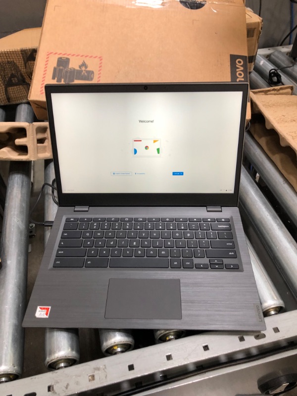 Photo 2 of Lenovo 14e Chromebook 81MH000BUS 14" Chromebook - 1920 x 1080 - AMD A-Series A4-9120 Dual-core (2 Core) 1.60 GHz - 4 GB RAM - 32 GB Flash Memory
