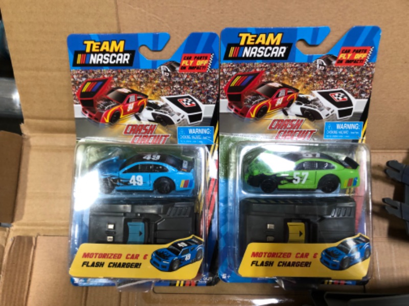 Photo 4 of Far Out Toys NASCAR Crash Circuit Ultimate Road Course Bundle with Huge Race Track