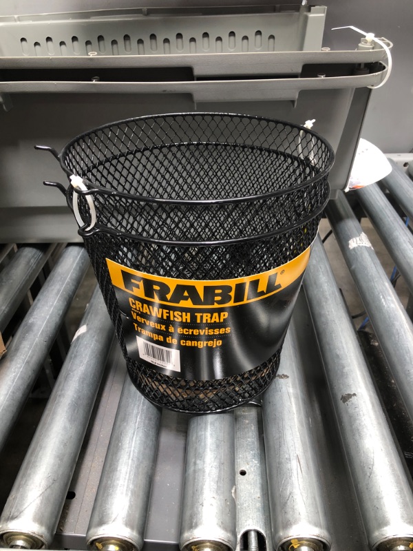 Photo 1 of Frabill Torpedo Trap - Black Crayfish Trap - 10" x 9.75" x 9" [1272]