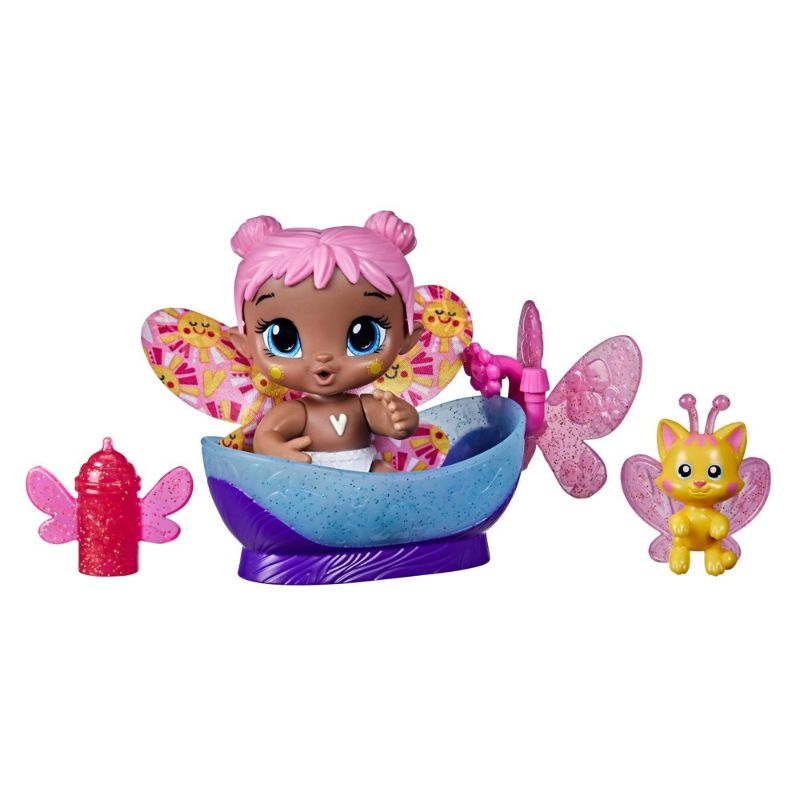 Photo 1 of Baby Alive GloPixies Minis Bubble Sunny Glow-in-the-Dark Pixie Doll
& Medium Pucci Pups Pink & Lite Brite Ultimate Classic with 6 Templates and 200 Colored Pegs
