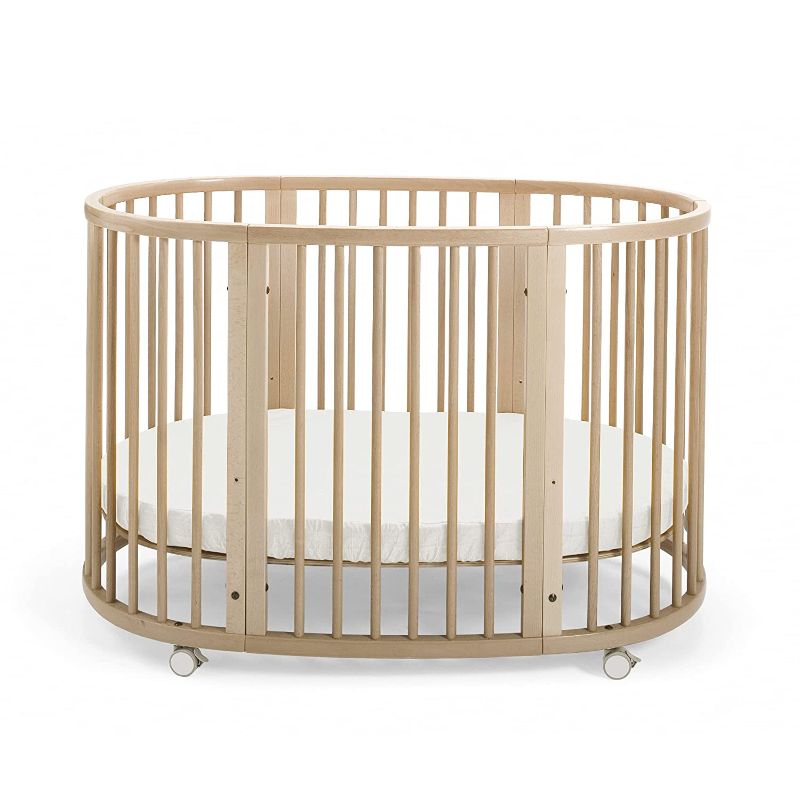 Photo 1 of Crib/Bed, Natural - Crib & Bed for Babies 0-36 Months - Adjustable, Stylish & Flexible 