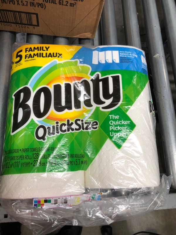 Photo 1 of 112-PACK
Bounty Select-A-Size, 2-ply 114 sheets Paper Towel Big Roll - White - 2-Pack
