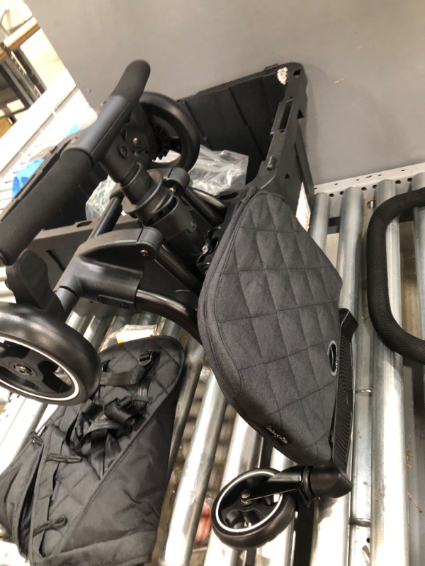 Photo 1 of Dream On Me Lightweight and Compact Coast Rider Stroller with Canopy Included and One-Hand Easy Fold, Adjustable Handles and Soft-Ride Wheels, Black
