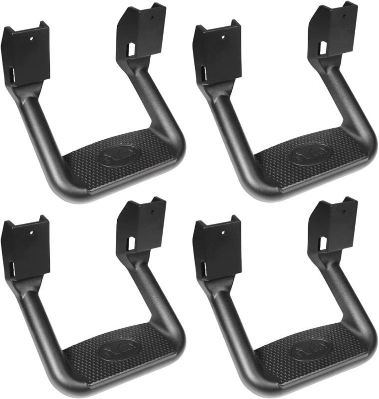 Photo 1 of Bully BBS-1103-2 Black Powder Coated Aluminum Universal Fit Truck Side Step Set of 4 for Trucks from Chevy (Chevrolet), Ford, Toyota, GMC, Dodge RAM, Jeep
