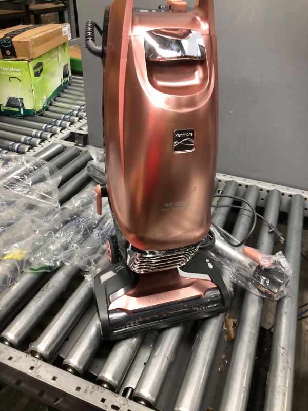 Photo 2 of *TESTED* Kenmore BU4050 Intuition Bagged Upright Vacuum, liftup Cleaner Eliminator brushroll, Handi-Mate for Carpet, Hard Floor, pet Hair, Rose Gold

