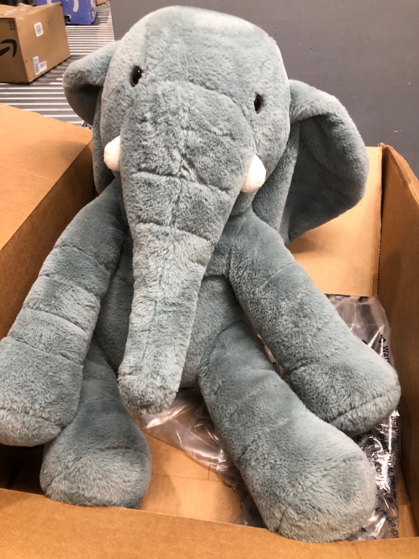 Photo 1 of animal adventure elephant plush 24"