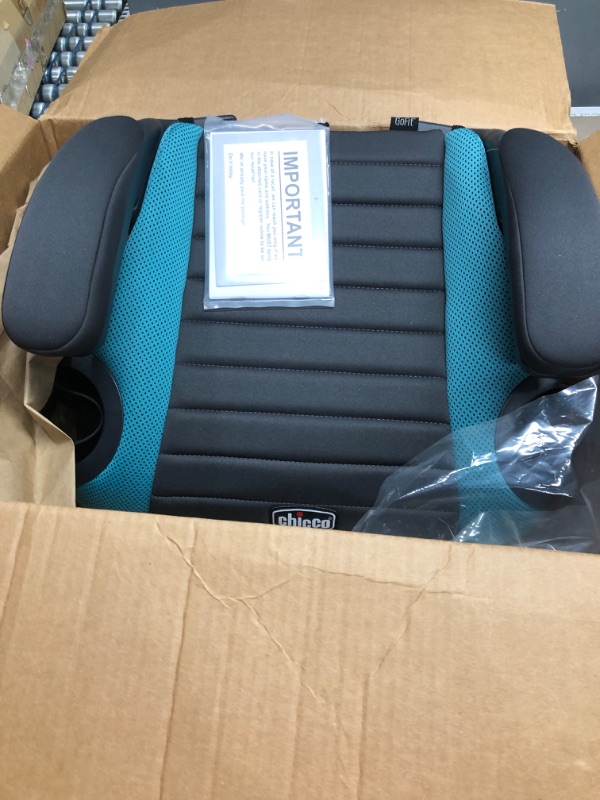 Photo 2 of Chicco GoFit Backless Booster Car Seat - Raindrop