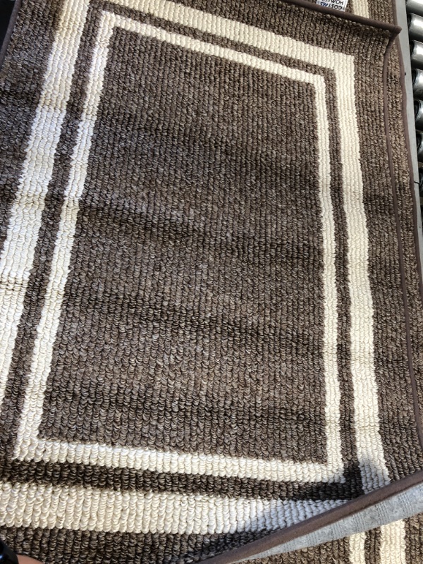 Photo 1 of 2'x3' brown area rug 