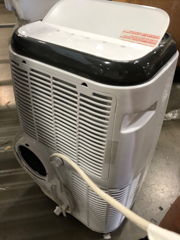 Photo 3 of BLACK+DECKER 12,000 BTU Portable Air Conditioner with Heat and Remote Control, White
