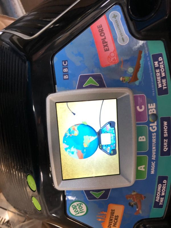 Photo 3 of 2.7 LCD Screen LeapFrog Magic Adventures Globe (Frustration Free Packaging) with Stylus
