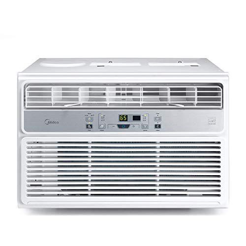 Photo 1 of MIDEA MAW12R1BWT 12,000 BTU EasyCool Window Air Conditioner, Fan-Cools, Circulates, and Dehumidifies Up to 550 Square Feet, Has A Reusable Filter, and Includes an LCD Remote Control
