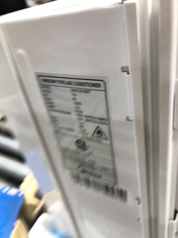 Photo 1 of MIDEA MAW12R1BWT 12,000 BTU EasyCool Window Air Conditioner, Fan-Cools, Circulates, and Dehumidifies Up to 550 Square Feet, Has A Reusable Filter, and Includes an LCD Remote Control
